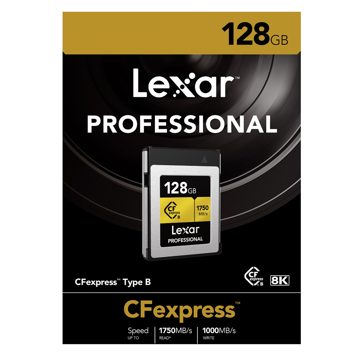 CFexpress TypeB メモリーカード 128GB (並行輸入品)