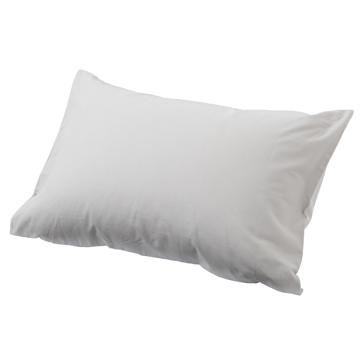 ひかりｔｖショッピング シンプルピローケース おしゃれ コーディネート グレー Pj 西川