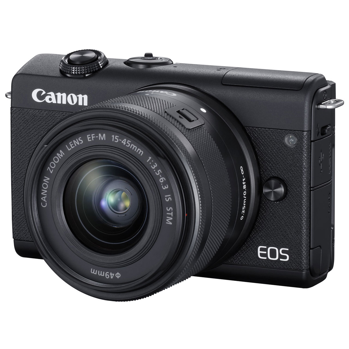 EOS M200・EF-M15-45 IS STM キット (ブラック)