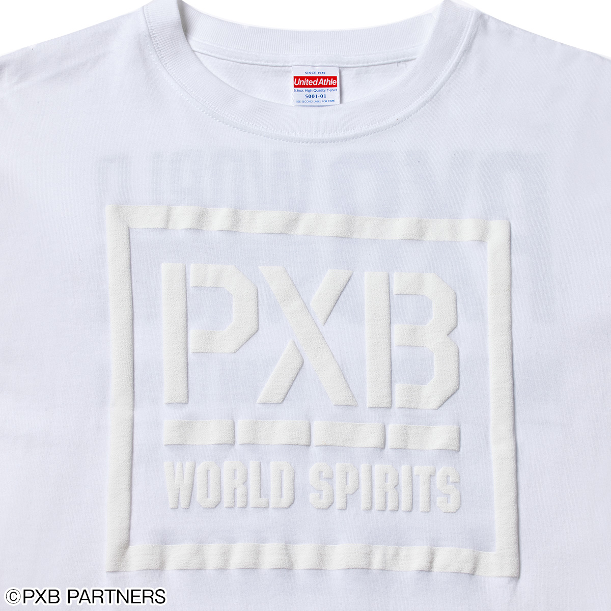 PXB WORLD SPIRITS オリジナルTシャツ（白）M