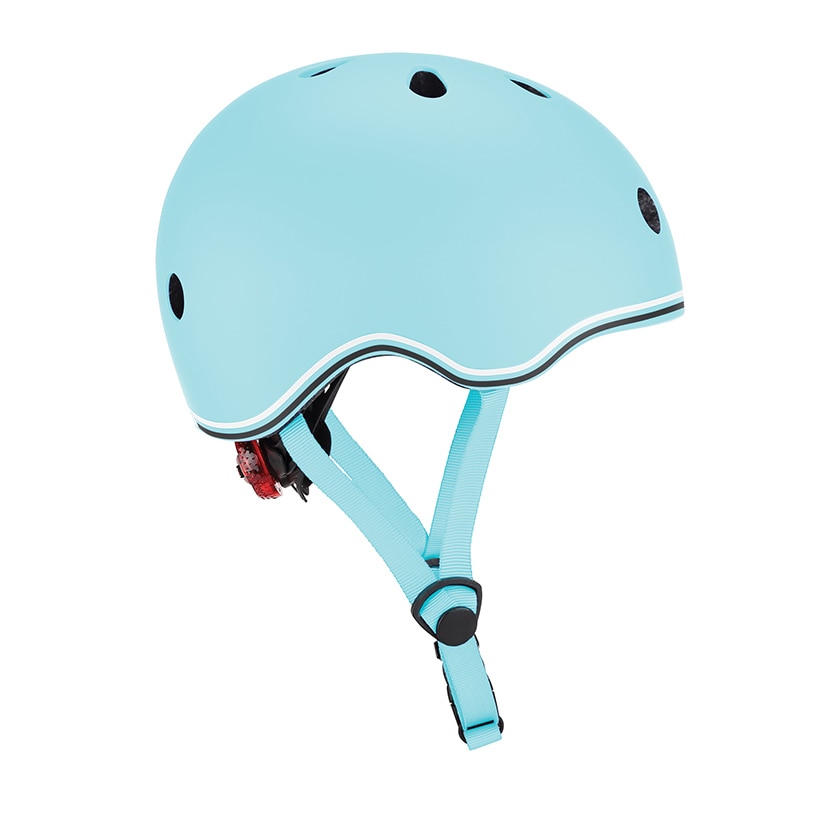 ■LEDライト付きヘルメット 45-51 パステルブルー