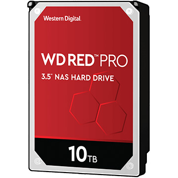 WD Red Pro シリーズ 3.5インチ 内蔵 HDD 10TB 7200rpm