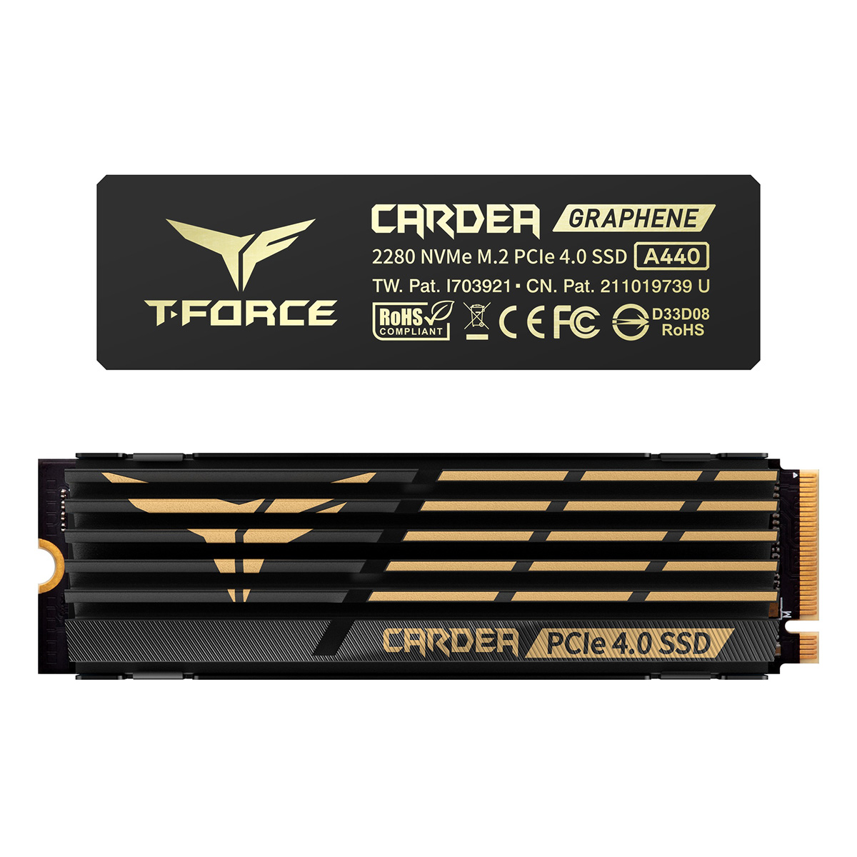■CARDEA A440 PCIe Gen4 x4 NVMe M.2 SSD 1TB ; 7000 MB/s / 5500MB/s ; 650K/700K IOPS; 700TBW