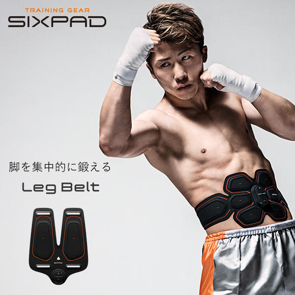 【即納】 SIXPAD Leg Belt シックスパッド レッグベルト EMS 脚 ウエスト 大腿四頭筋 内転筋 ハムストリング トレーニング 正規店　 SP-LG2210F