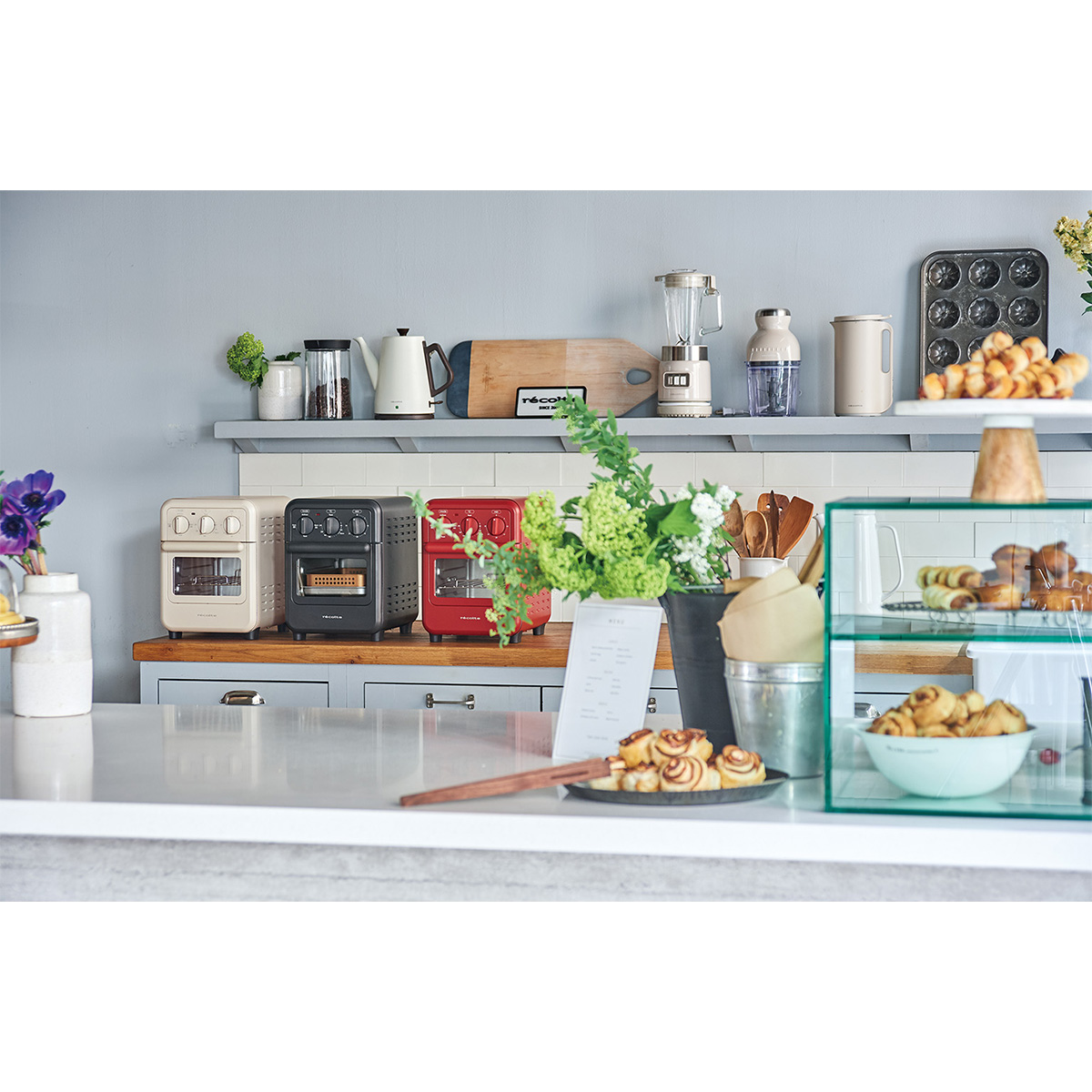 Air Oven Toaster エアーオーブントースター レッド