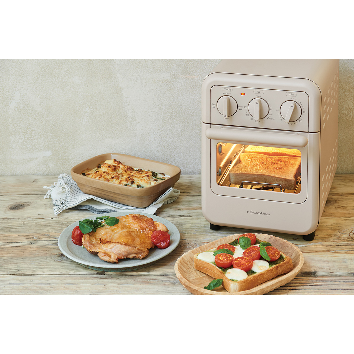 Air Oven Toaster エアーオーブントースター クリームホワイト