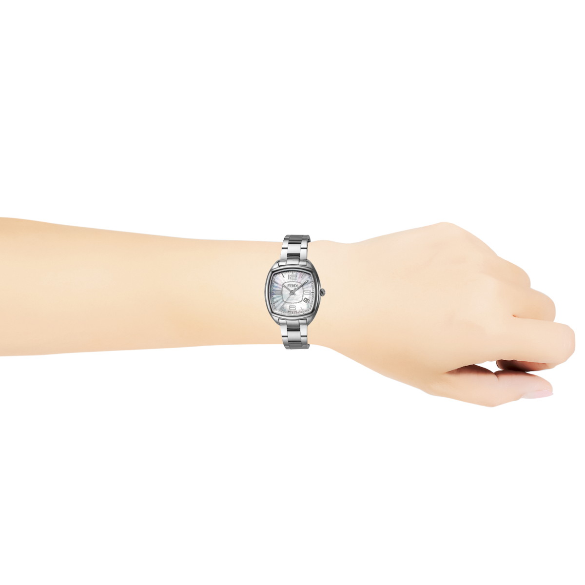 ■腕時計 レディース Momento Fendi ホワイトパール