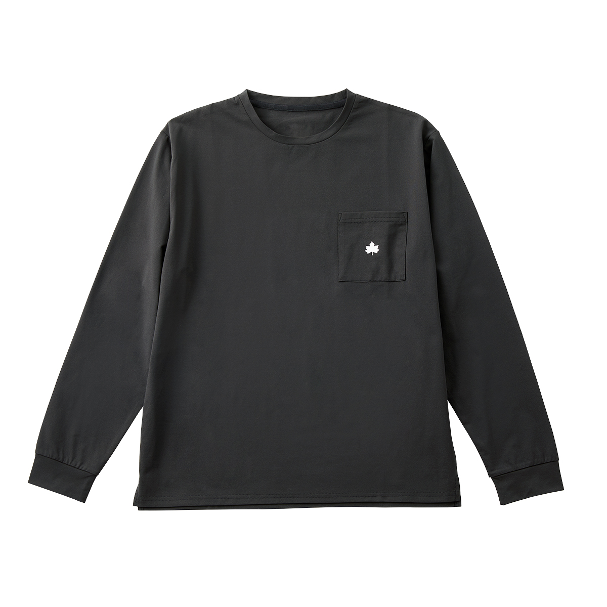 ■LOGOS by Lipner ラウンジロングTシャツ 59207（ブラック・XL）