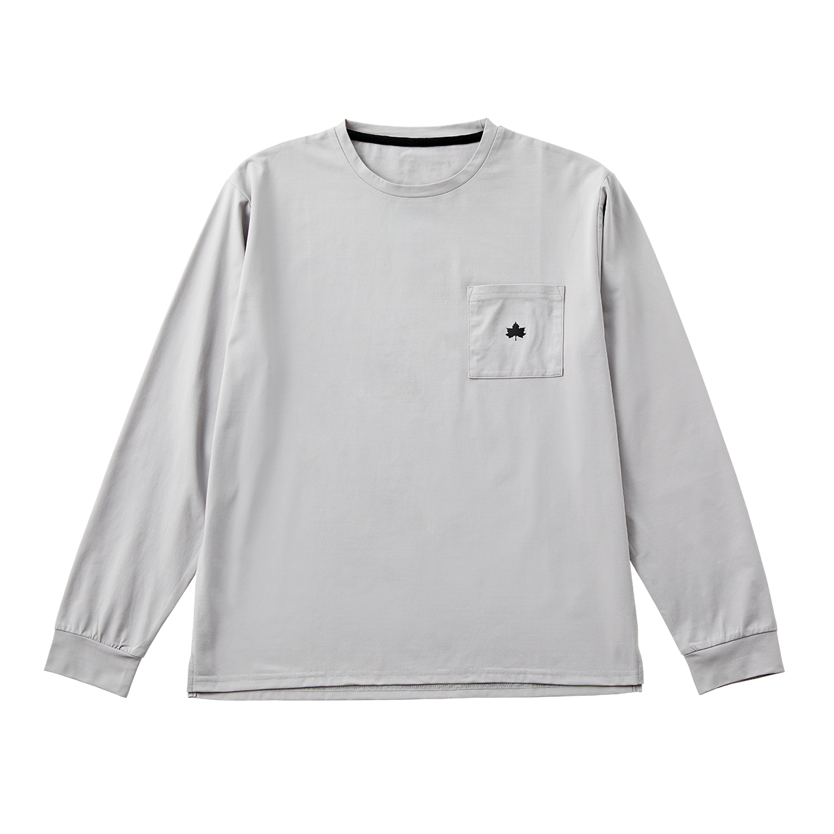 ■LOGOS by Lipner ラウンジロングTシャツ 59207（グレー・XL）
