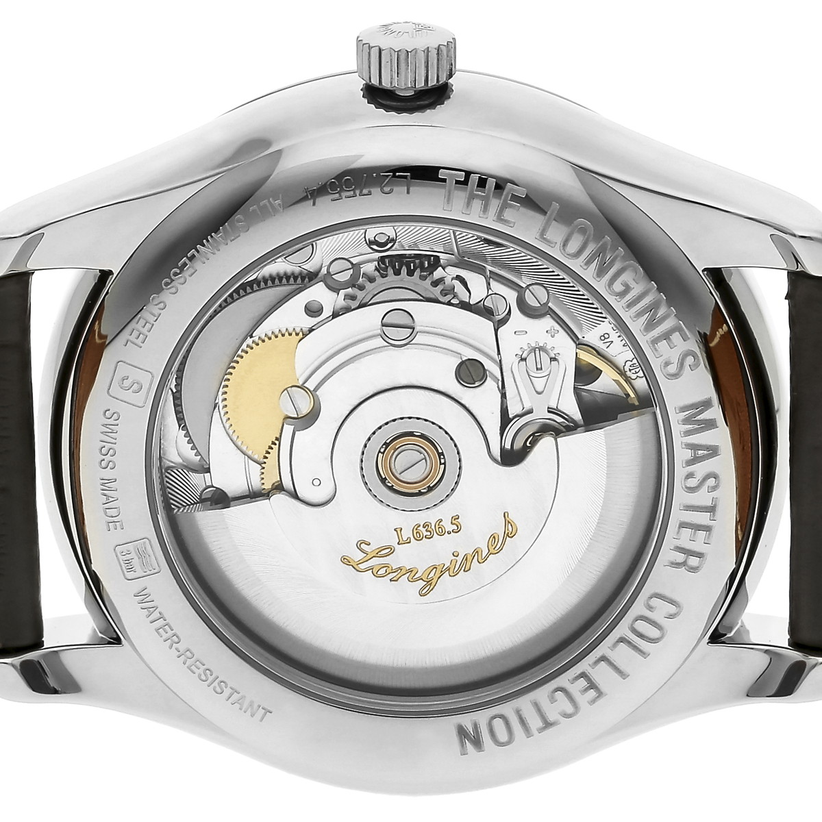 ■腕時計 メンズ マスターコレクション シルバ- SS アリゲーター革