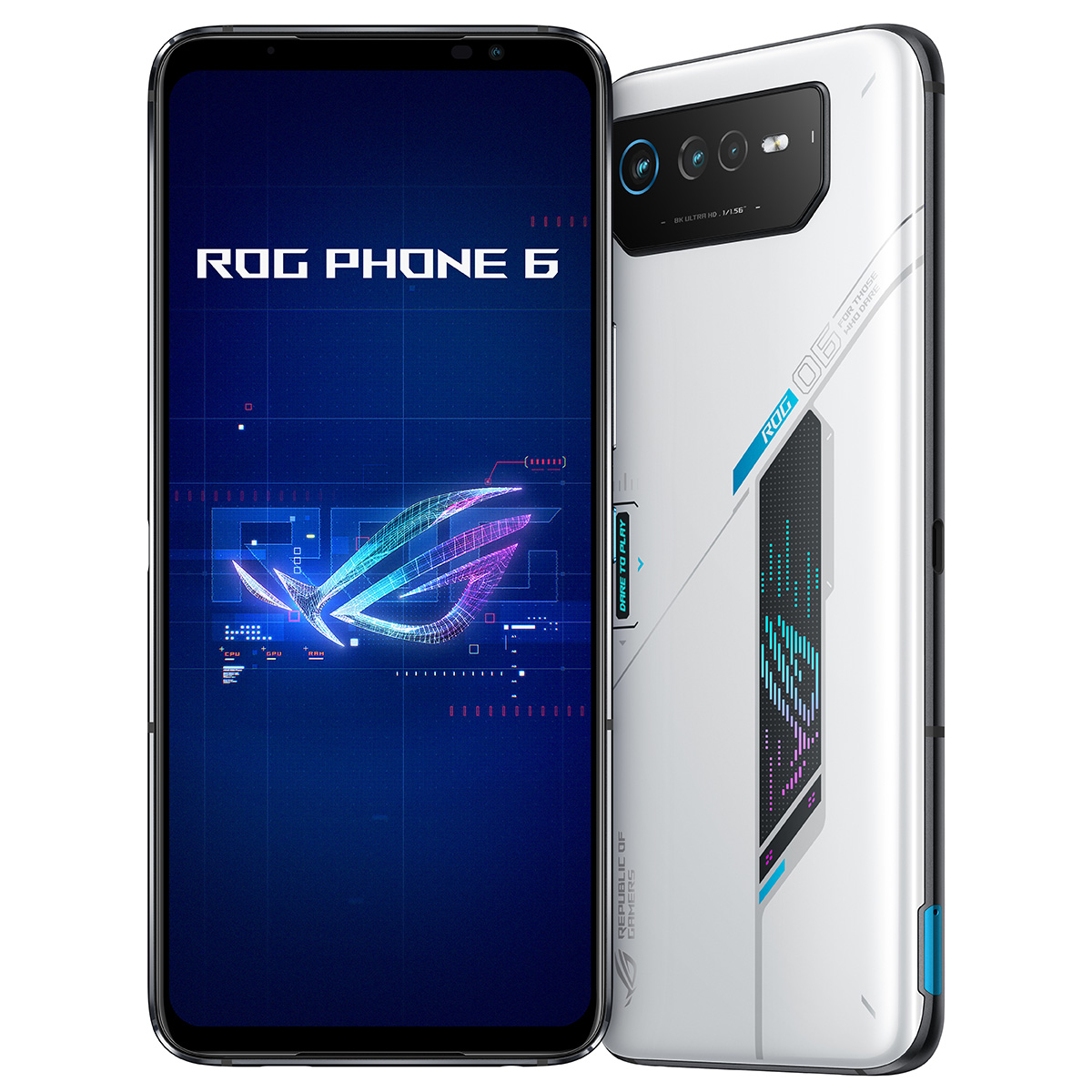 ROG Phone 6 ストームホワイト 12GB 256GB ［SIMフリースマホ］