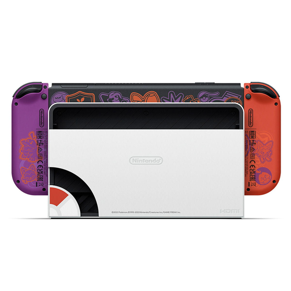［Switch］Nintendo Switch（有機ELモデル） スカーレット・バイオレットエディション HEG-S-KEAAA NSW ホンタイ
