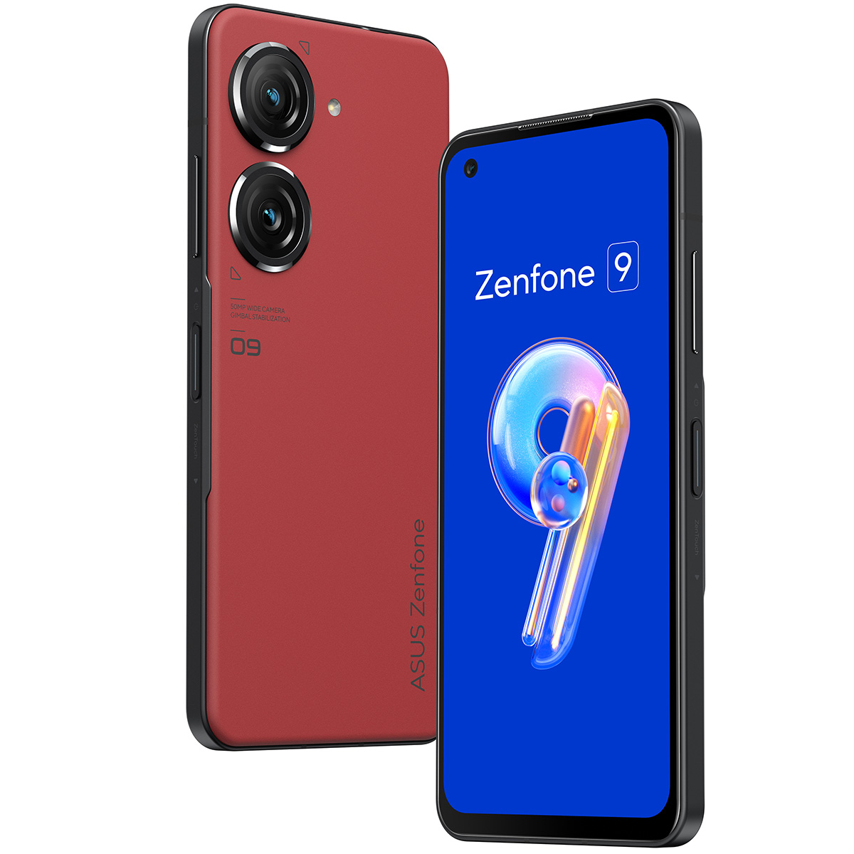 売り一掃ASUS Zenfone9 サンセットレッド スマートフォン本体