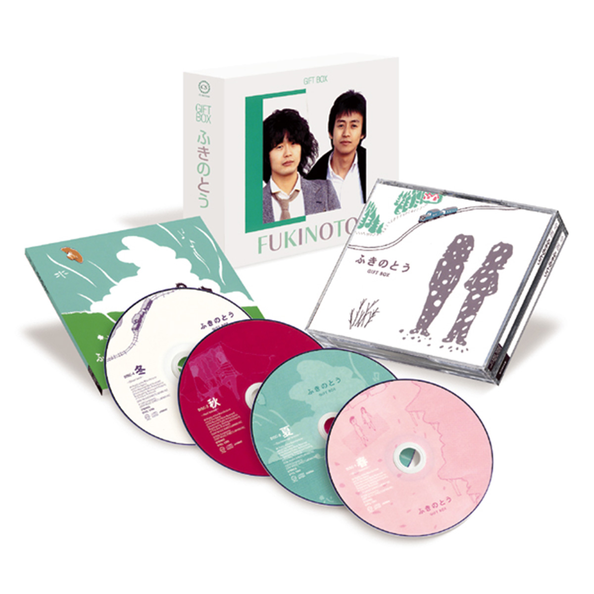 【CD】ふきのとう GIFT BOX 4枚組