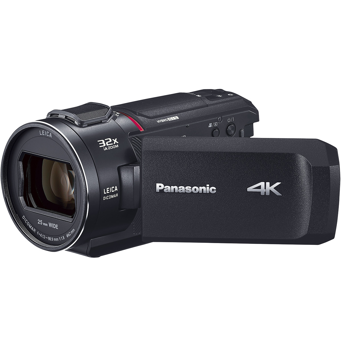 デジタル4Kビデオカメラ(ブラック)内蔵メモリー64GB