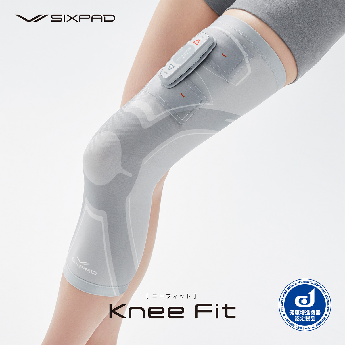 【即納】 SIXPAD Knee Fit Mサイズ シックスパッド ニーフィット Mサイズ EMS 膝 ひざ トレーニング 健康器具 正規店