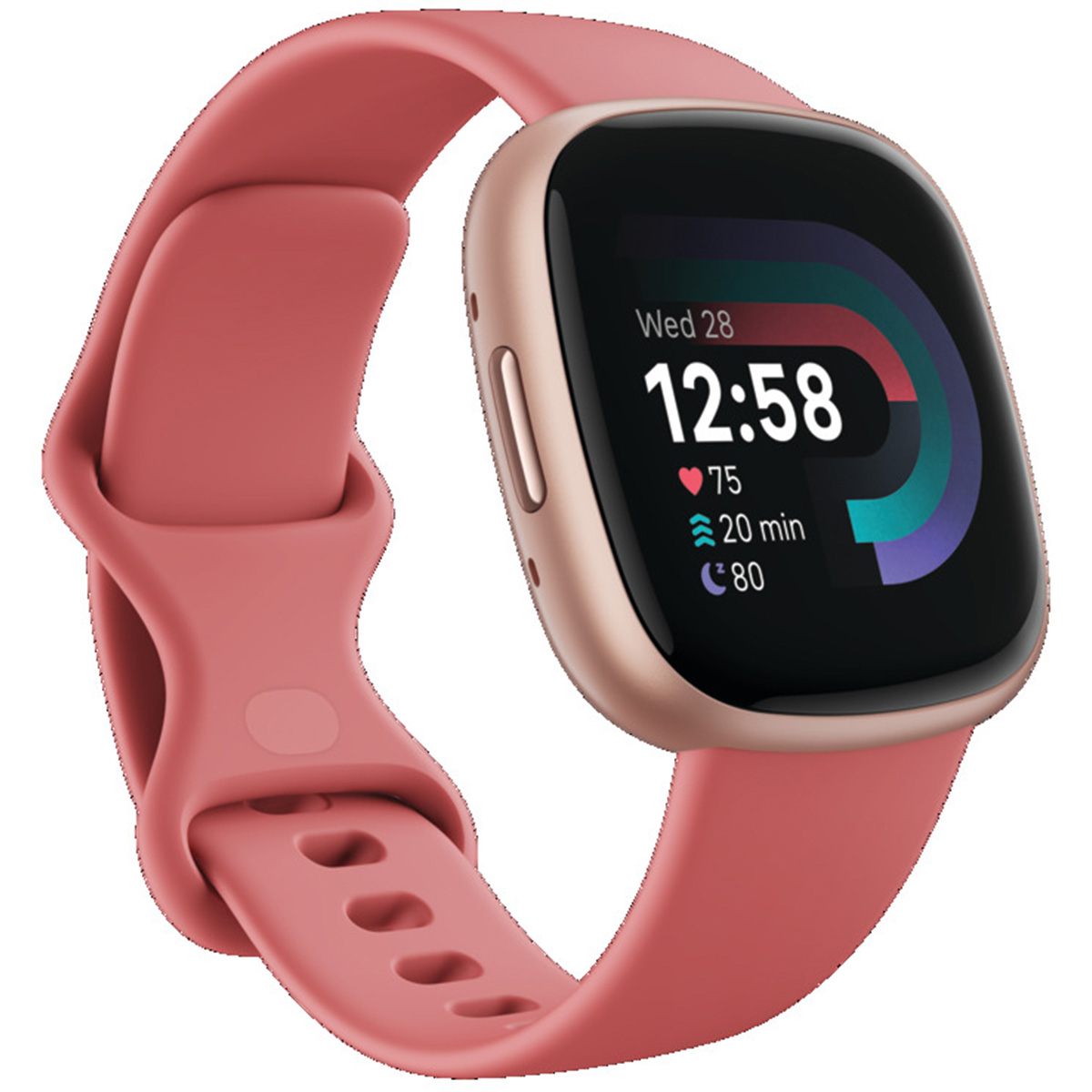 スマートウォッチ　Fitbit Versa3 GPS搭載 Pink ClayFitbit