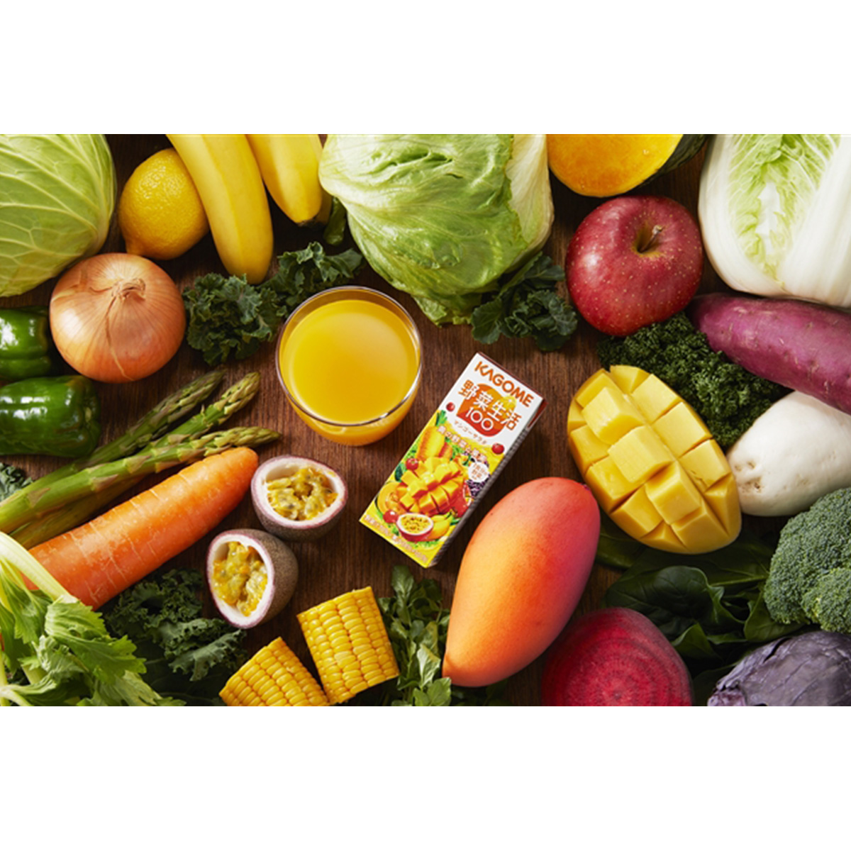 野菜生活100 マンゴーサラダ　200ｍｌ　24本（24本×1箱）