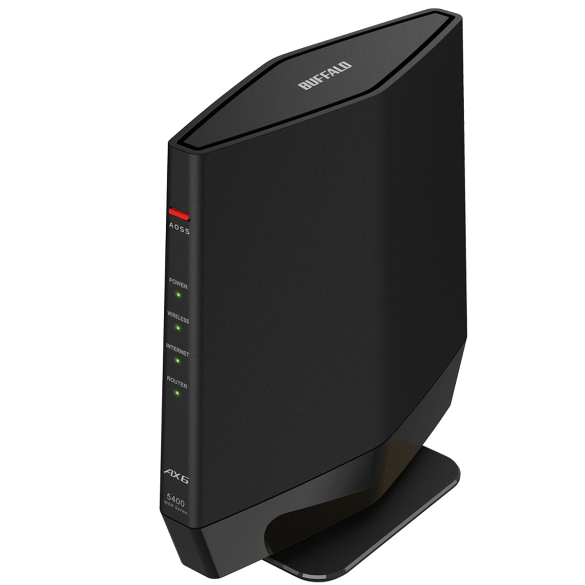 無線LAN親機 WiFiルーター 11ax/ac/n/a/g/b 4803+573Mbps WiFi6/Ipv6対応 ネット脅威ブロッカー2ベーシック搭載 ブラック WSR-5400AX6P/DBK 無線LAN親機 WiFiルーター 11ax/ac/n/a/g/b 4803+573Mbps WiFi6/Ipv6対応 ネット脅威ブロッカー2ベーシック搭載 ブラック WSR-5400AX6P/DBK