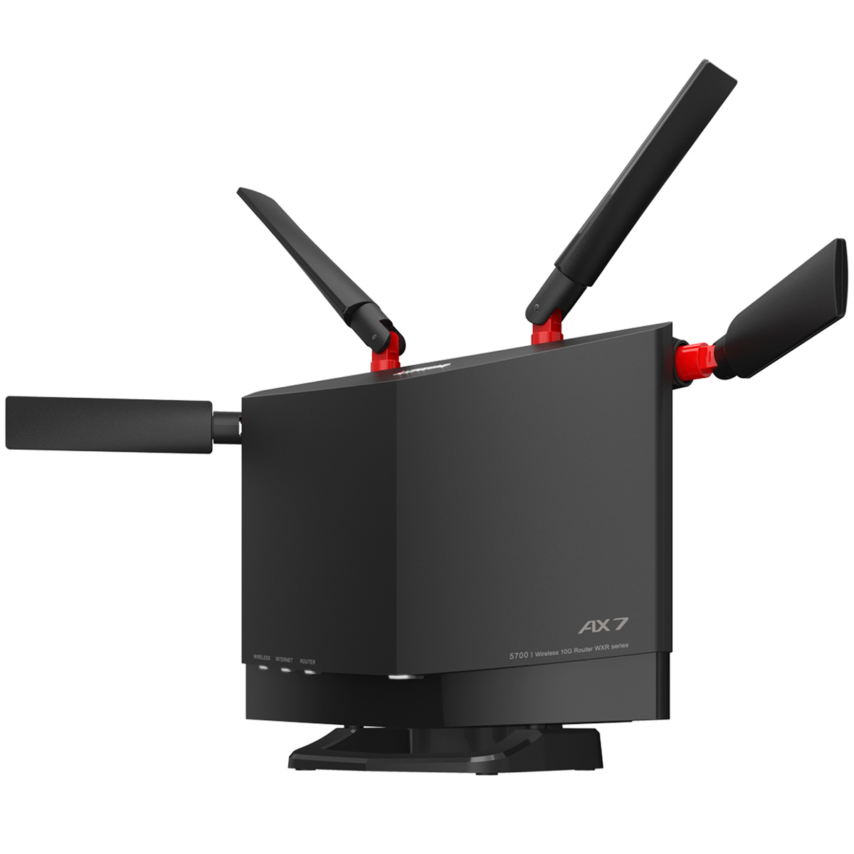 無線LAN親機 WiFiルーター 11ax/ac/n/a/g/b 4803+860Mbps WiFi6/Ipv6対応 ネット脅威ブロッカー2プレミアム搭載 ブラック
