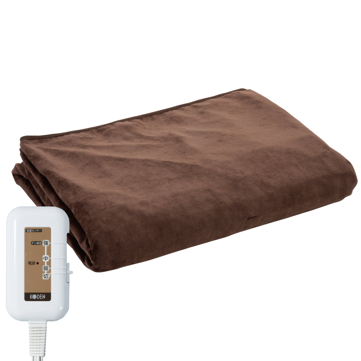 電気掛敷毛布 ダブルサイズ 洗える 室温センサー 約188×180cm