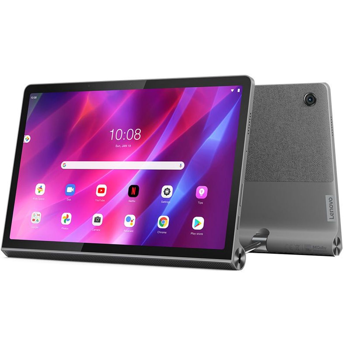 レノボ Yoga Tab 11 （MediaTek Helio G90T/4GB/SSD 128GB/Android  11/11型/ストームグレー/SIMスロットなし/WWANなし）　ZA8W0113JP