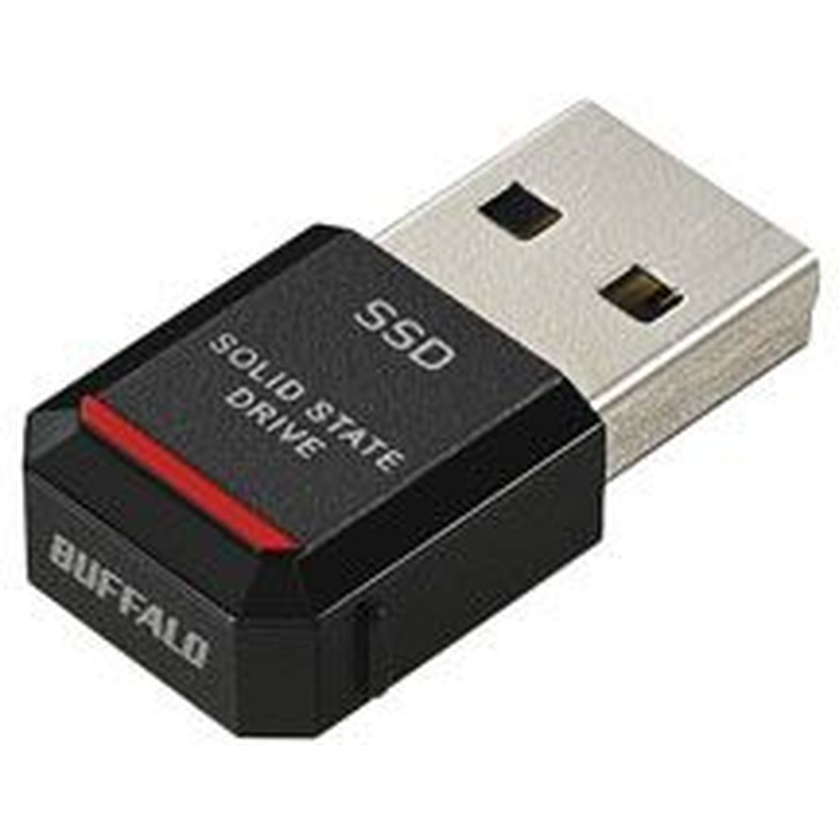 外付けSSD ポータブル USB3.2 Gen2 小型 TV録画対応 500GB ブラック