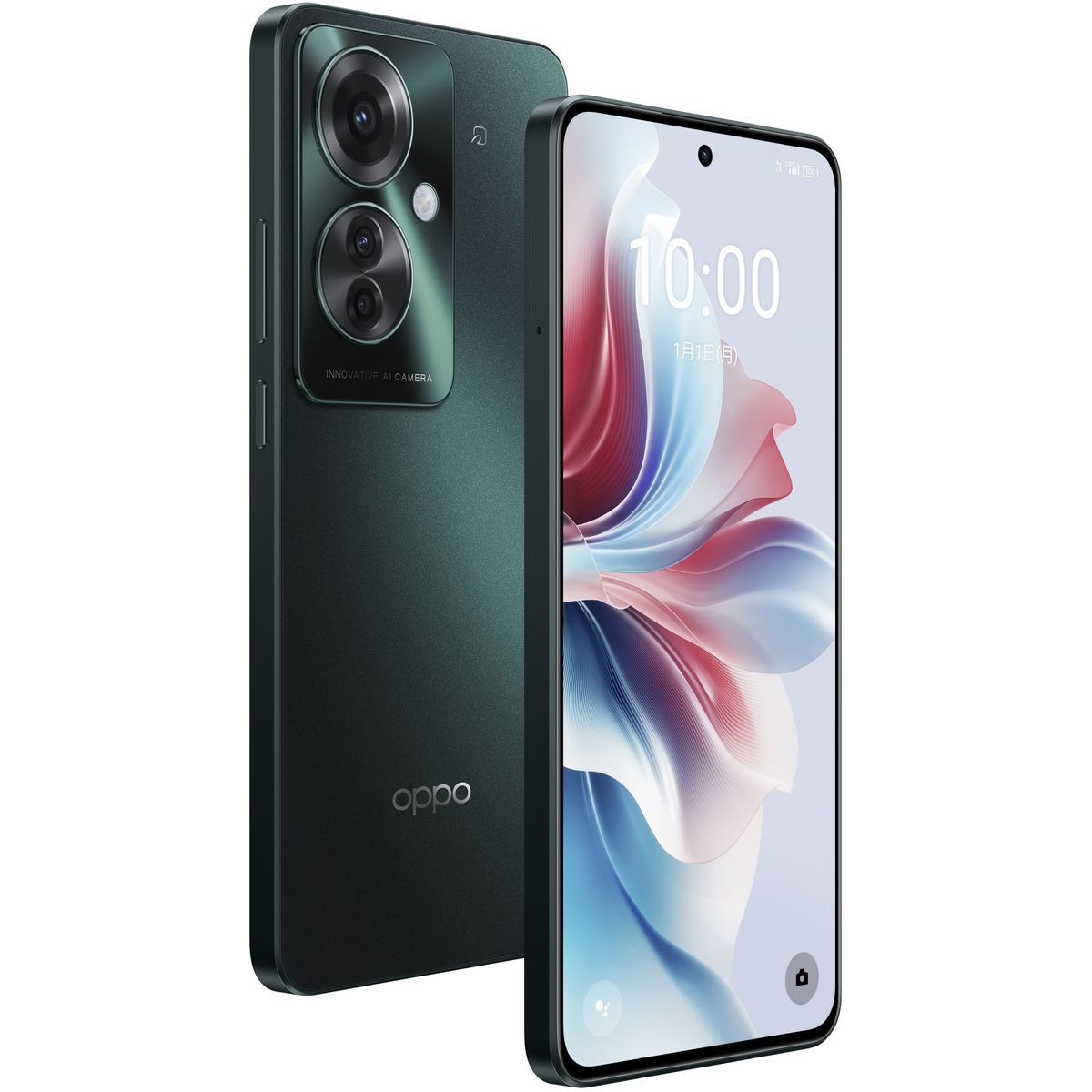 Reno11 A ダークグリーン [SIMフリースマホ]　CPH2603-GR