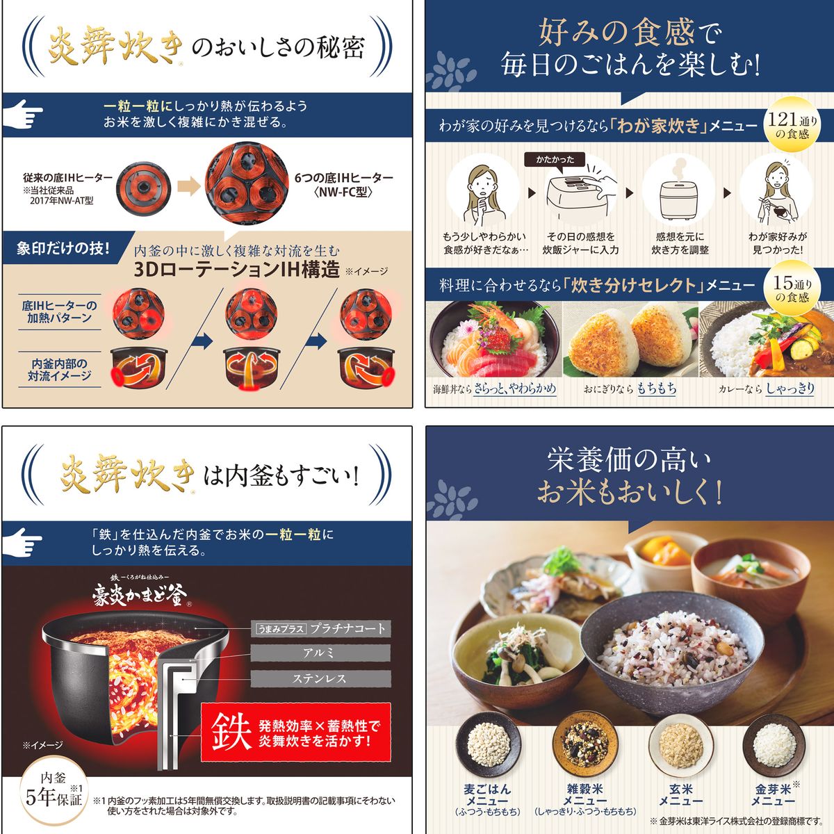 ひかりTVショッピング | 圧力IH炊飯ジャー 炎舞炊き 5.5合炊き ひかりTVショッピング | 圧力IH炊飯ジャー 炎舞炊き 5.5合炊き