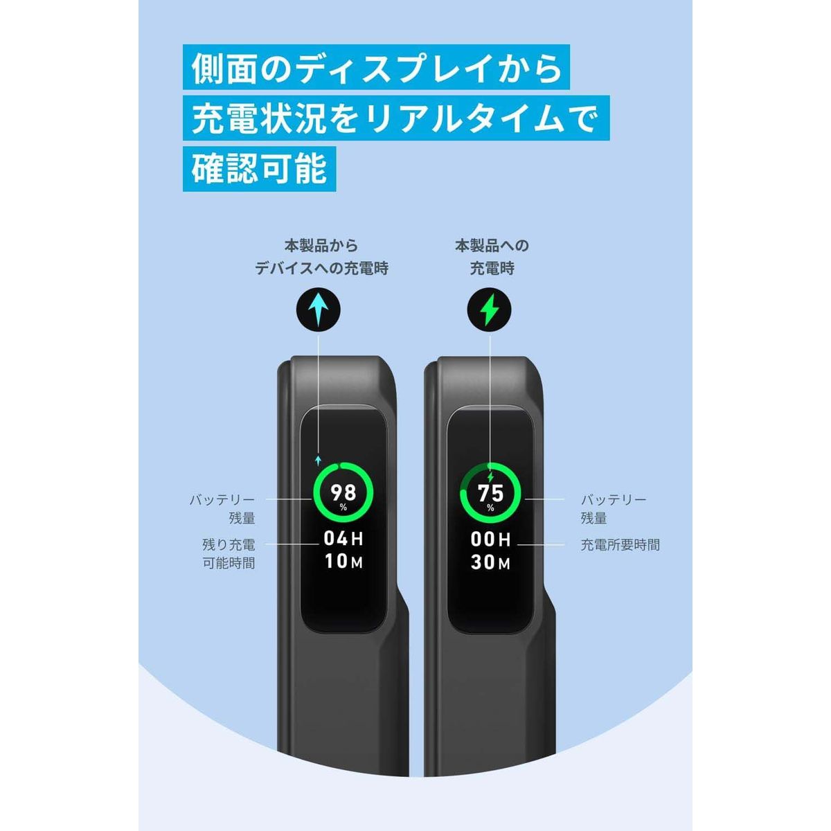 Amazon | Anker MagGo Power Bank (10000mAh) モバイル