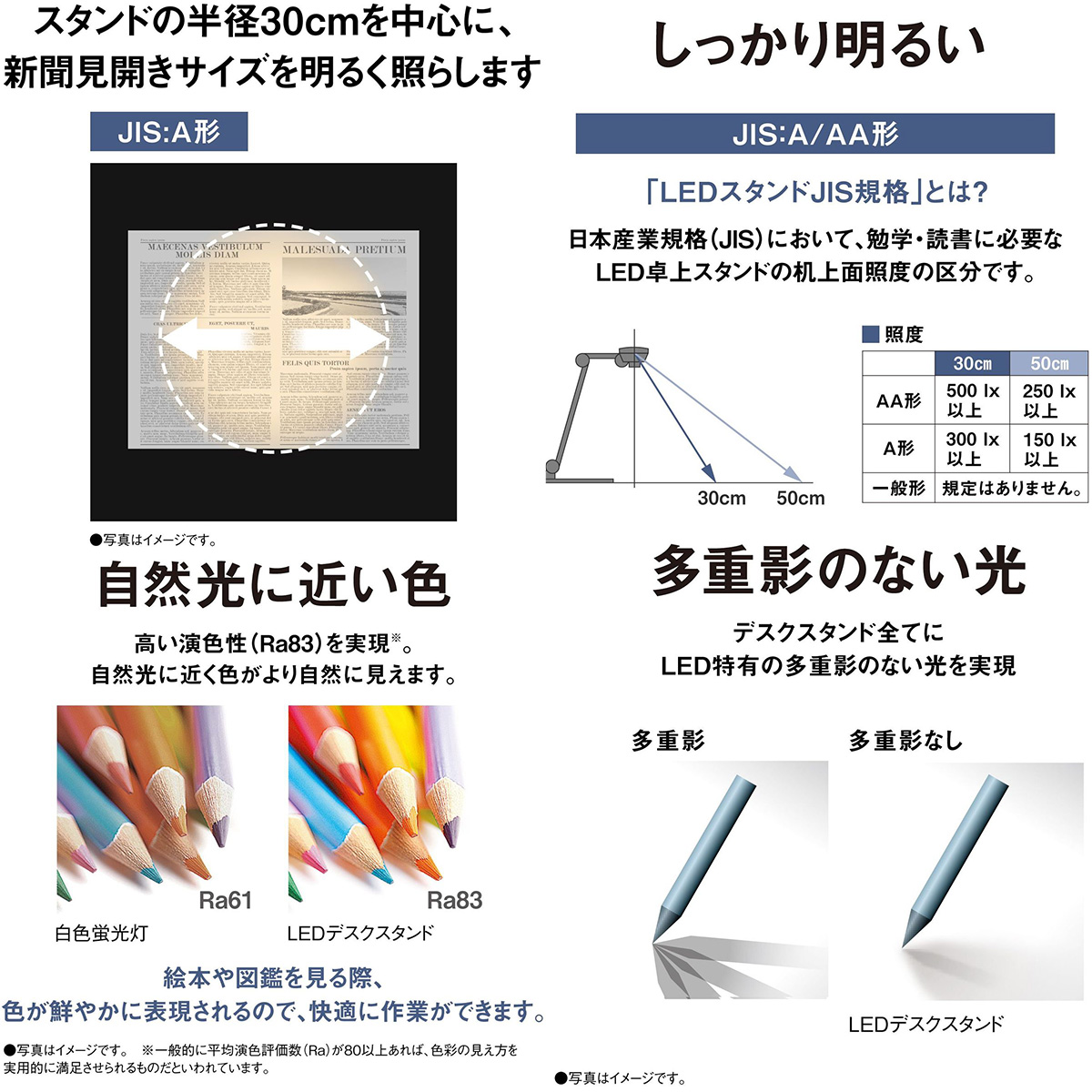 ひかりTVショッピング | パナソニック パルック LEDデスク