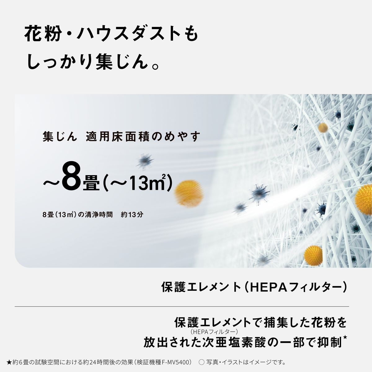 【5年保証付】次亜塩素酸 空間除菌脱臭機 ジアイーノ ホワイト　F-ML4000B-W