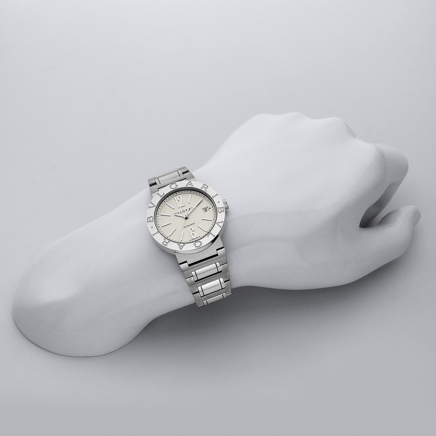 ■腕時計 ブルガリブルガリ メンズ ホワイト