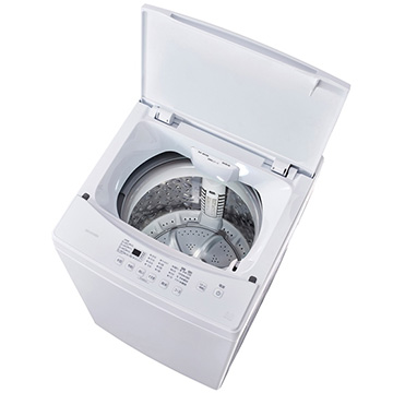 全自動洗濯機 6.0kg ホワイト【配送のみ 設置なし 軒先渡し】
