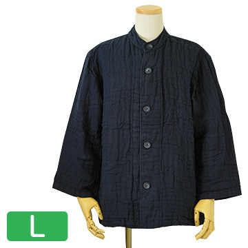 ひかりｔｖショッピング マシュマロワッフルガーゼ メンズ スタンダードカラーカーディガン ダークブルー2 L Rgf Db2 L Uchino