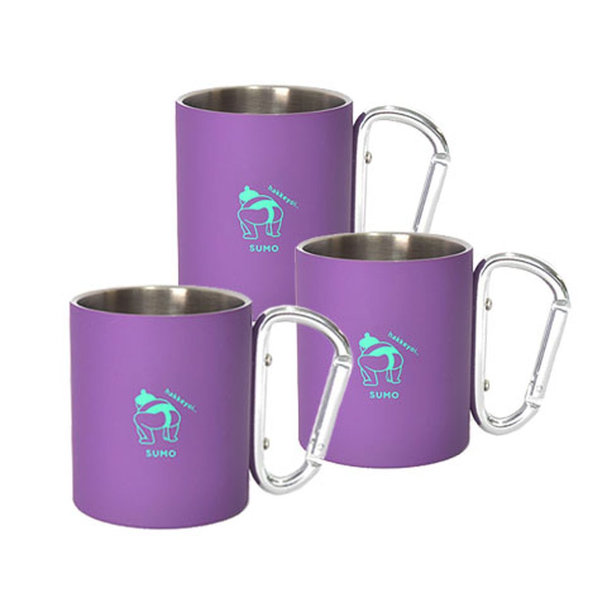 ひかりｔｖショッピング l カラビナラバーマグ Japansumo 3個セット 1278 Built