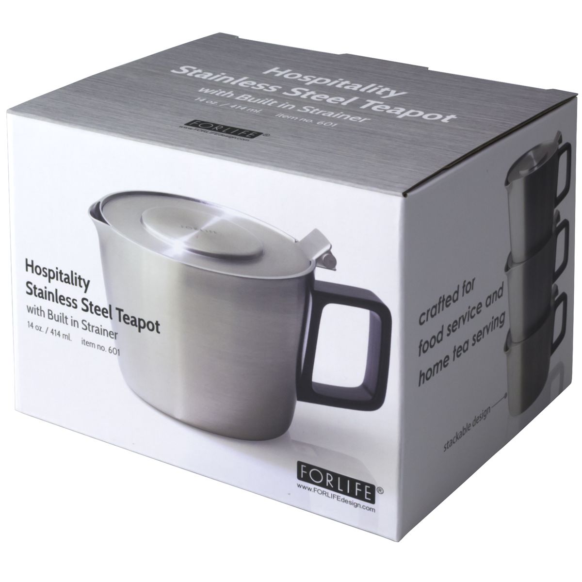 ひかりTVショッピング ホスピタリティ ステンレスティーポットHospitality StainlessSteel Teapot