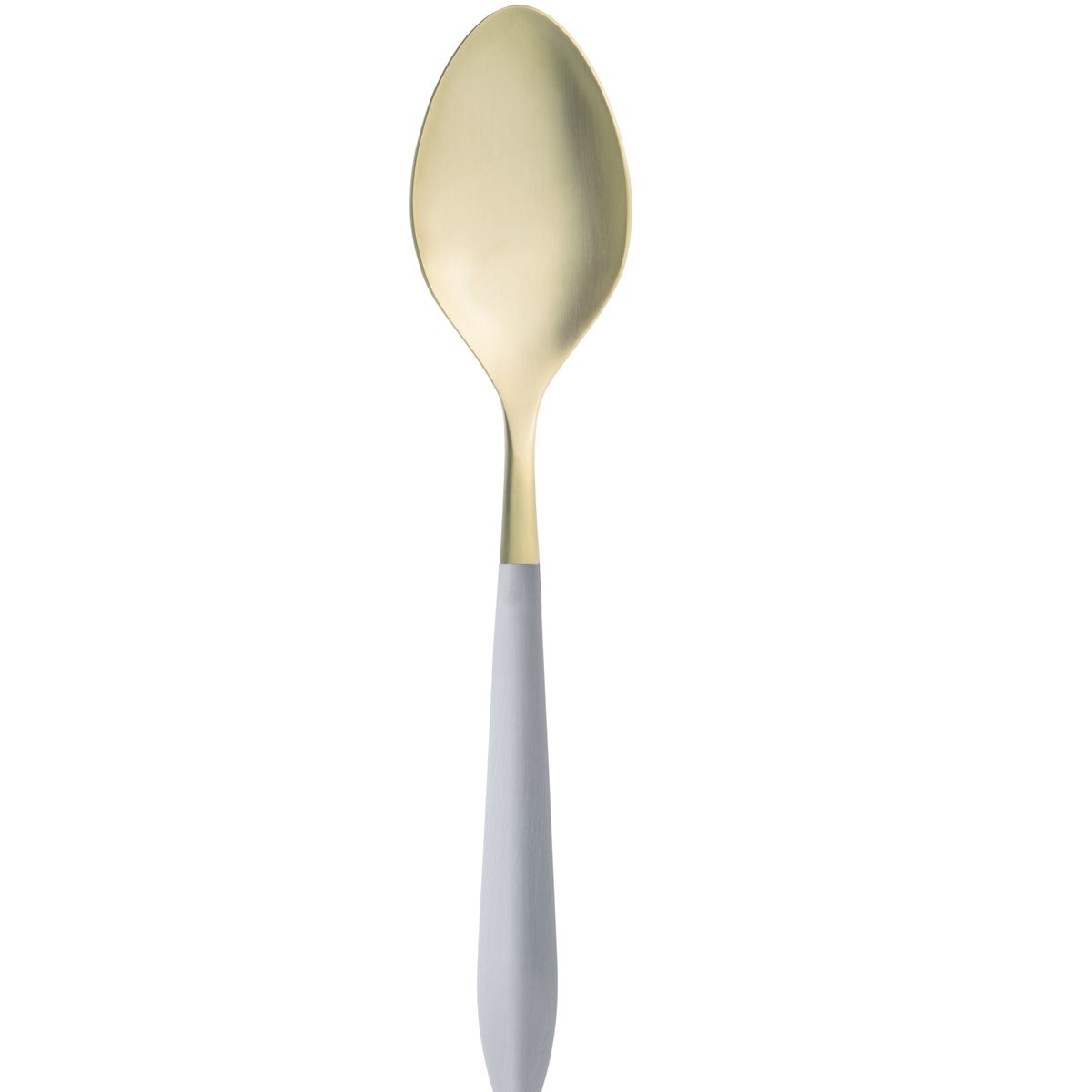 アレス グレー PVDゴールド テーブルスプーン 21.5センチ くすみカラー イタリア製 食洗器対応