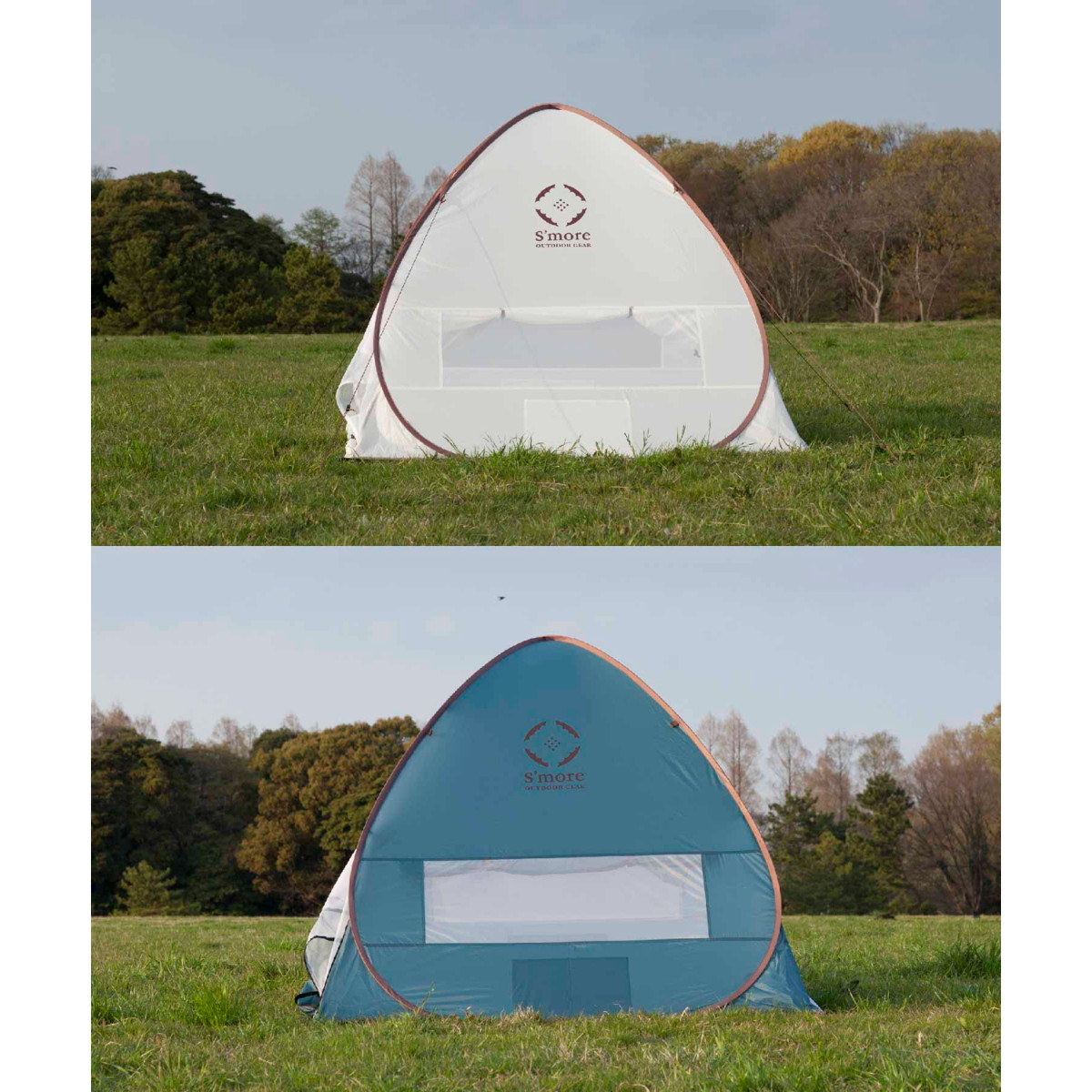 ひかりｔｖショッピング Colline コリーヌ ポップアップテント チョコミント アウトドア Smocollineafcm S More