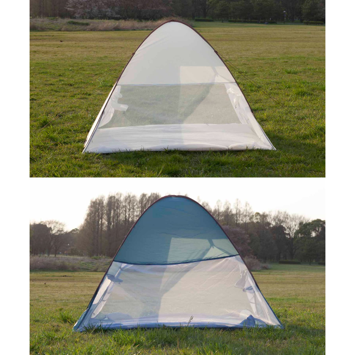 ひかりｔｖショッピング Colline コリーヌ ポップアップテント チョコミント アウトドア Smocollineafcm S More