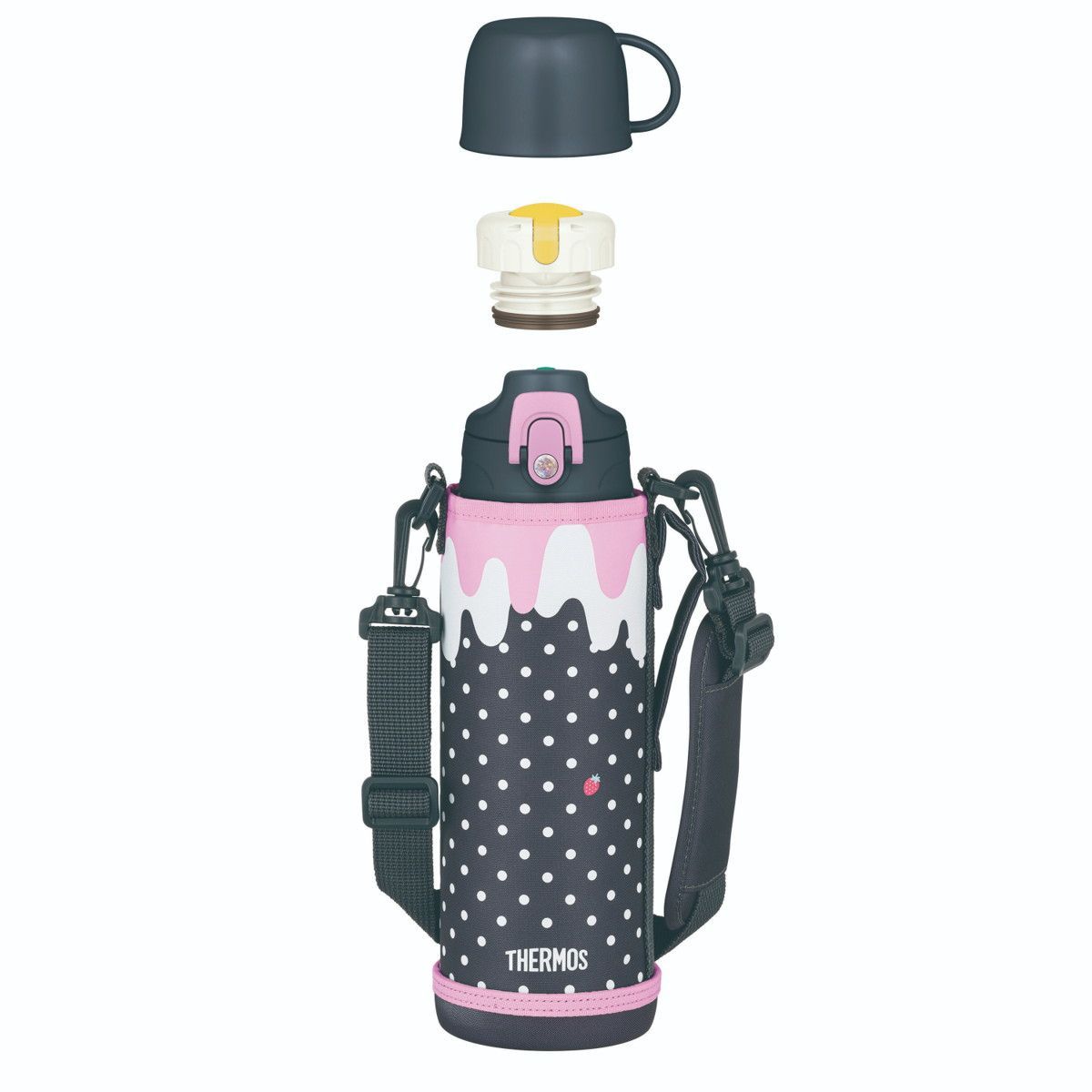ひかりＴＶショッピング | THERMOS 真空断熱2ウェイボトル グレーピンク 1L 水筒 FJJ-1001WF-GYP｜サーモス