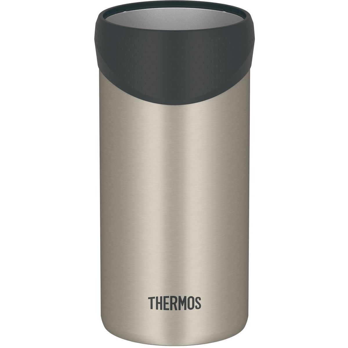 THERMOS 保冷缶ホルダー ステンレスマット 350・500mL缶対応 真空断熱 保温保冷