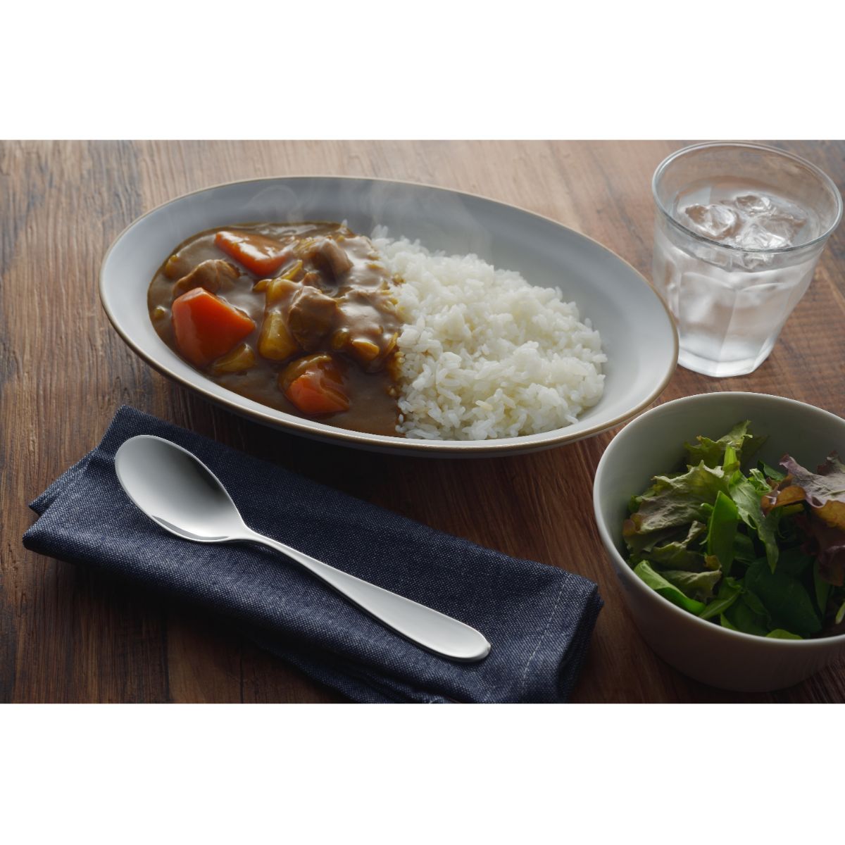 ひかりTVショッピング | ヨシカワ すくいやすいカレースプーン ひかりTVショッピング | ヨシカワ すくいやすいカレースプーン