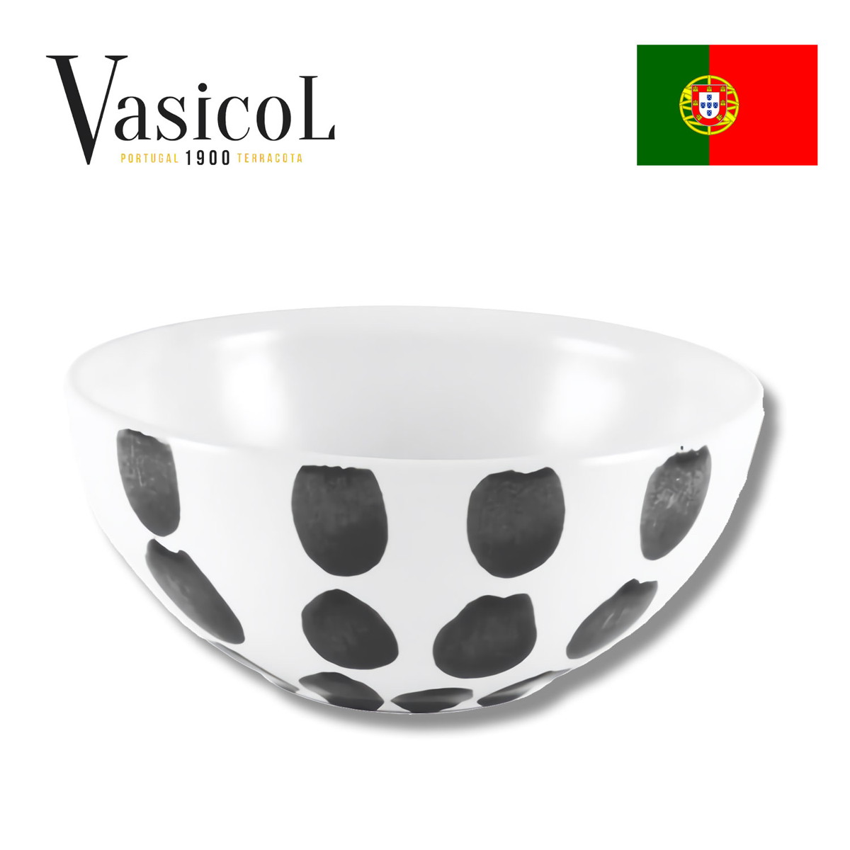 MARIA シリアルボウル ラージドット 皿 食器 ポルトガル製 テラコッタ 陶器