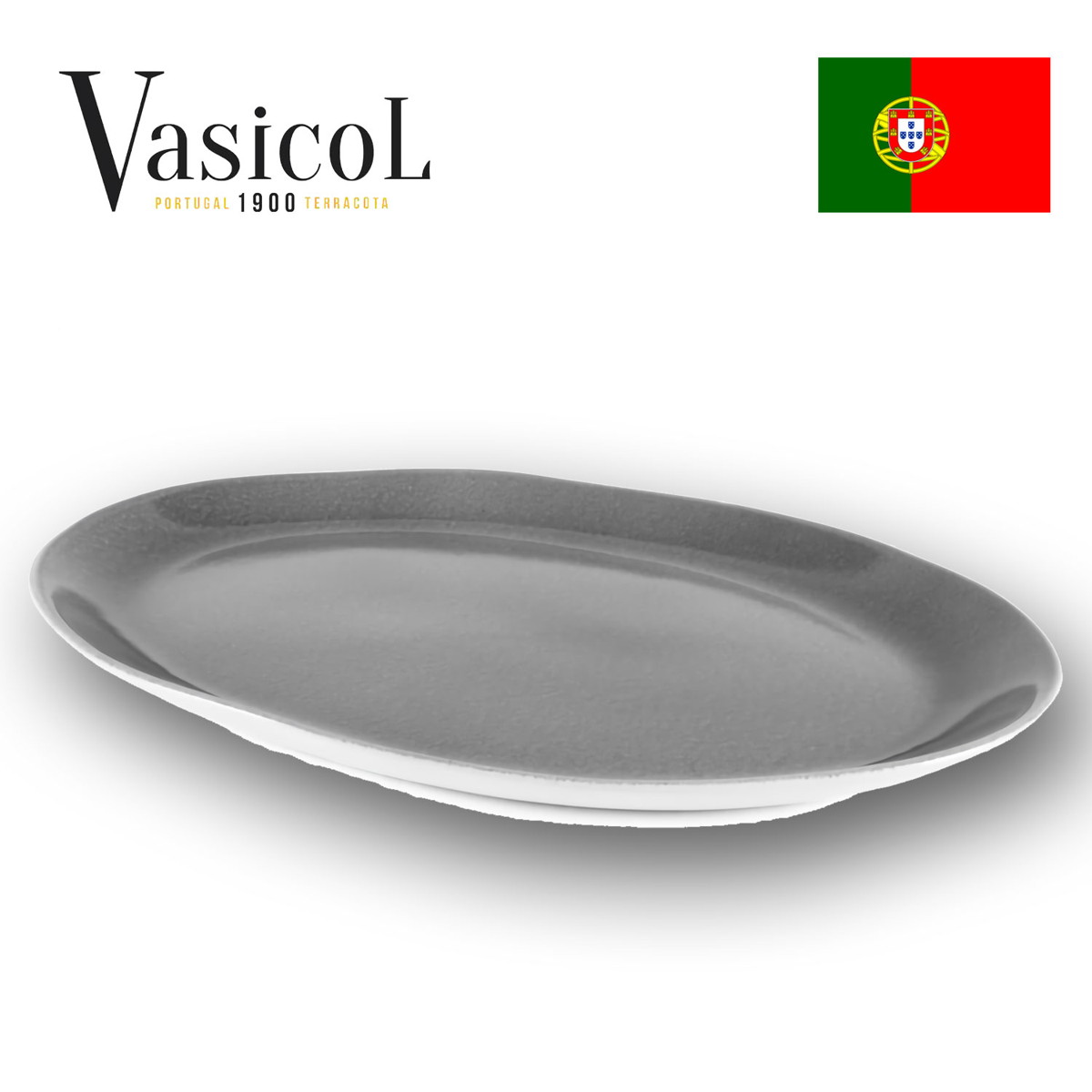 MARIA スモールオーバルトレイ プレーン 皿 食器 ポルトガル製 テラコッタ 陶器