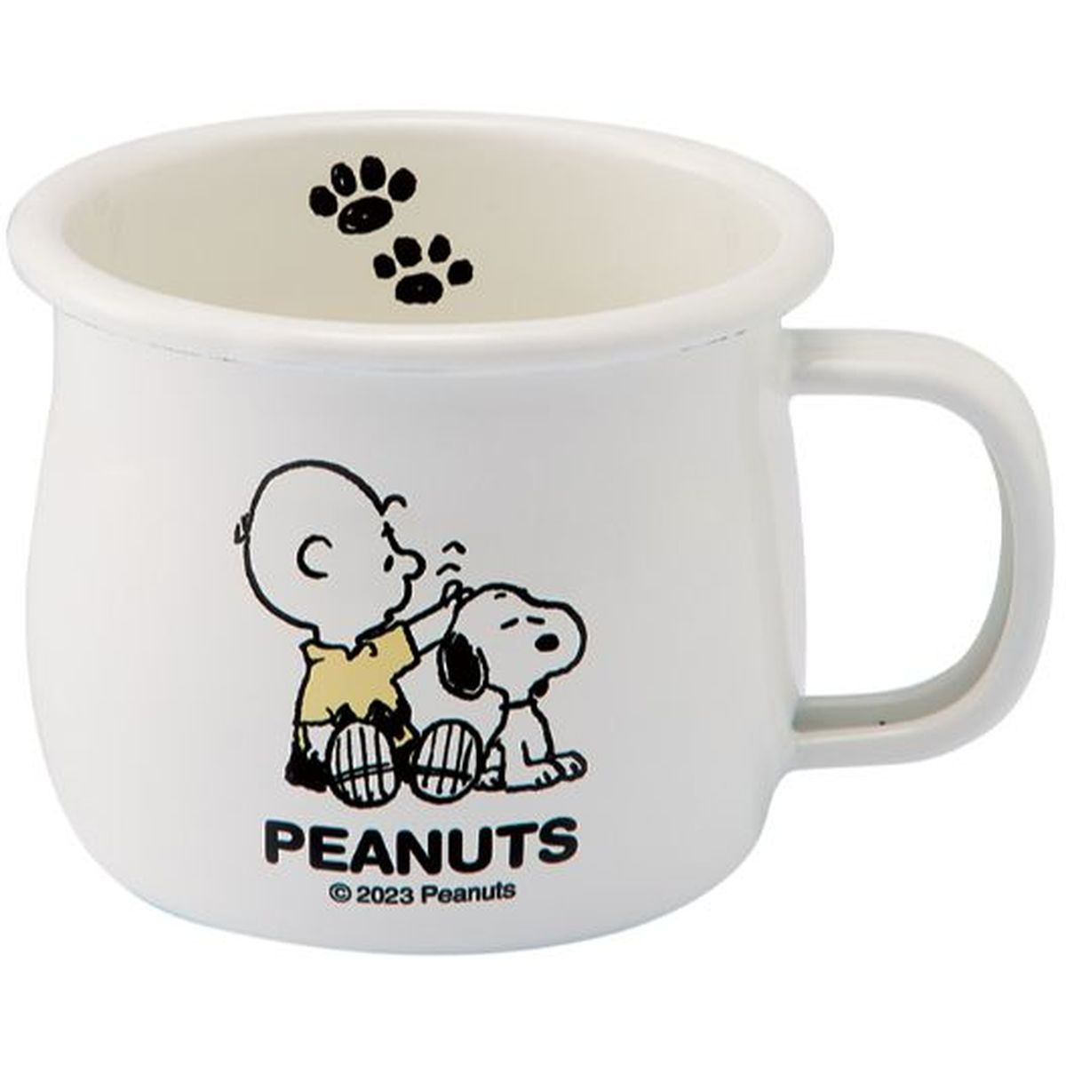 PEANUTS（スヌーピー）ブレイクタイムシリーズ ホーローマグカップ 380ml 日本製