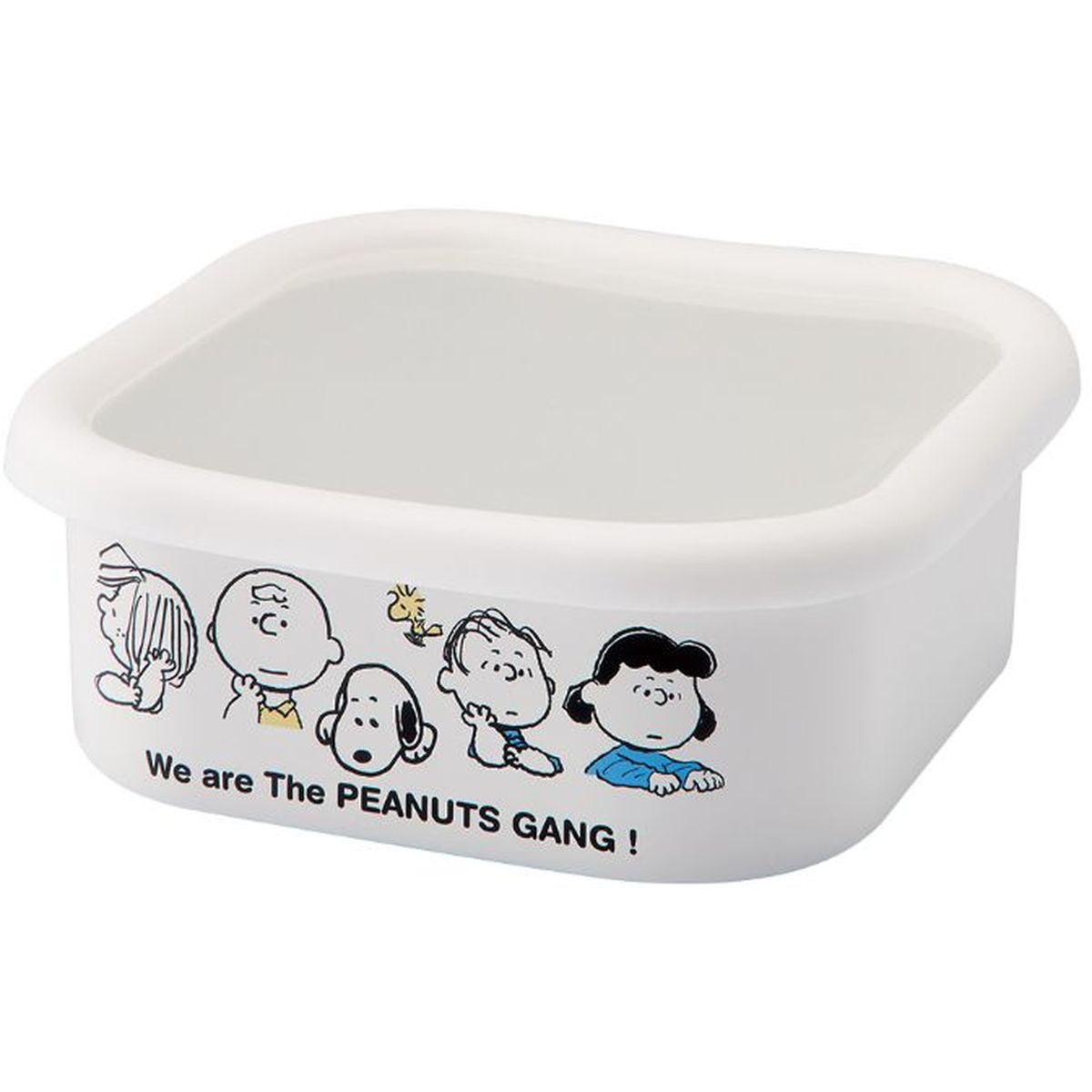 SNOOPY 陶器タッパー3つ - 食器