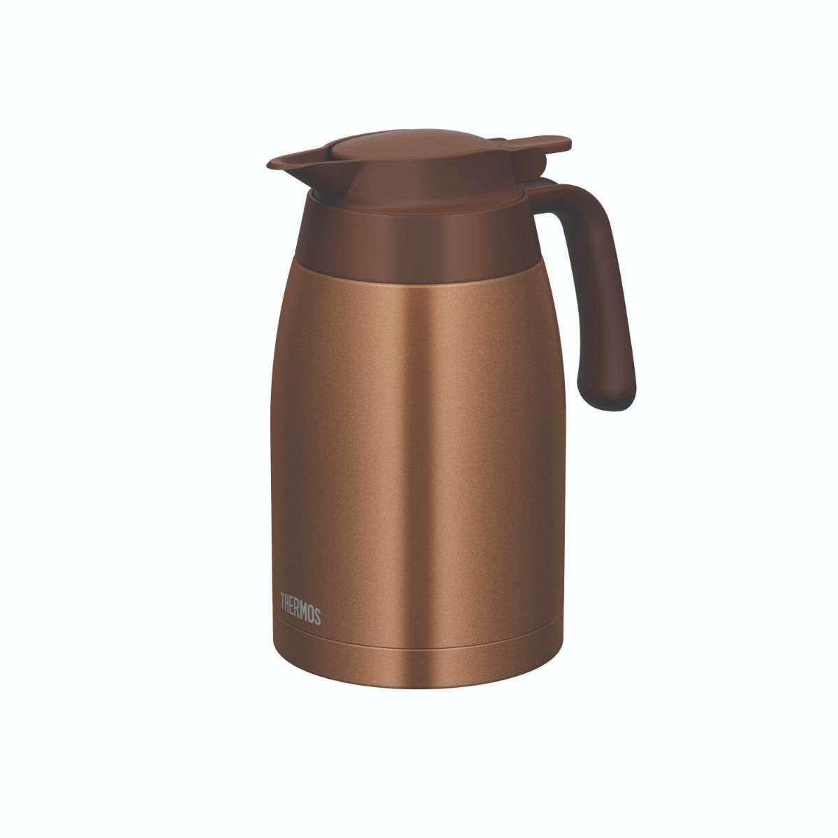 THERMOS ステンレスポット ブラウンゴールド 1.5L ステンレス 保温 保冷 丸洗イ可 軽量 コンパクト オ茶 コーヒー