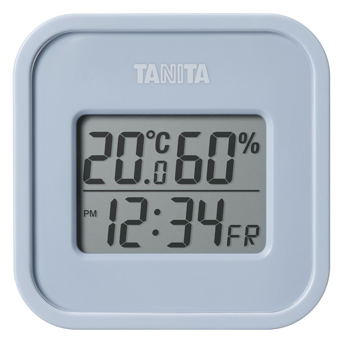 TANITA 温湿度計 ブルーグレー