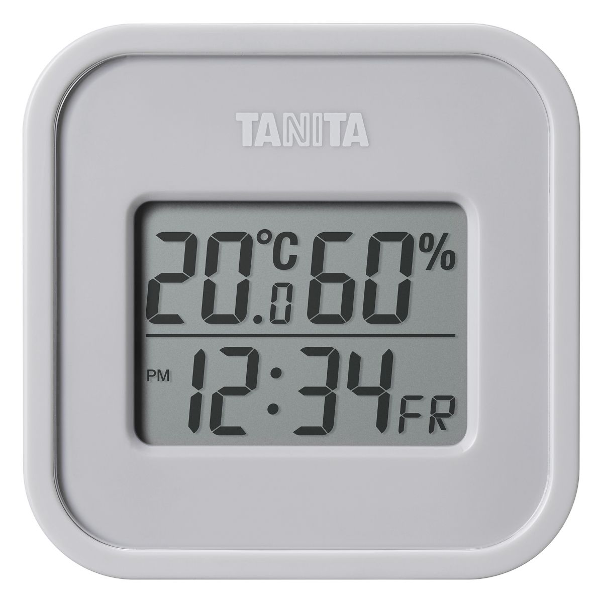 TANITA 温湿度計 ウォームグレー